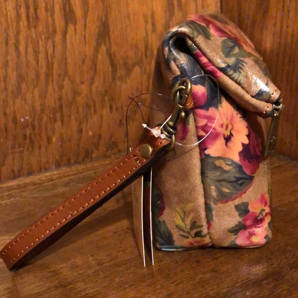NWT-Patricia Nash-Vintage Victorian Garden-Valerie-Zip Wristlet Pouch/Clutch-$99 - Picture 6 of 11